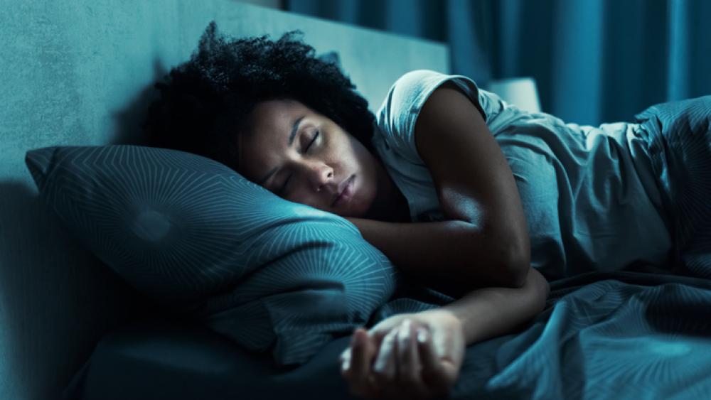 Woman sleeping