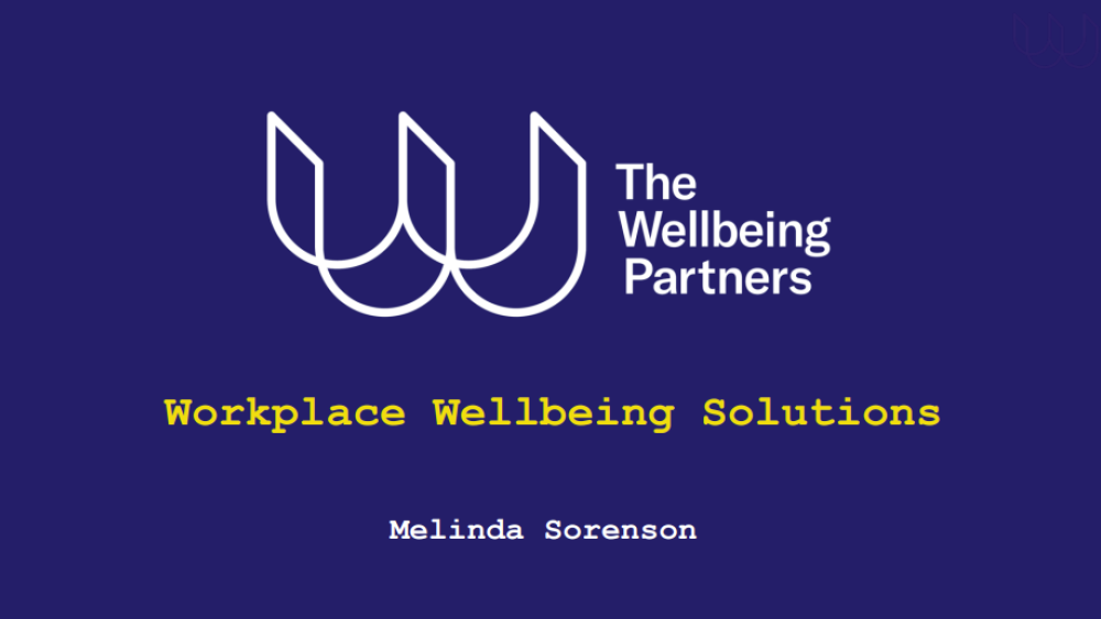The Wellbeing Partners Workplace Wellbeing Solutions